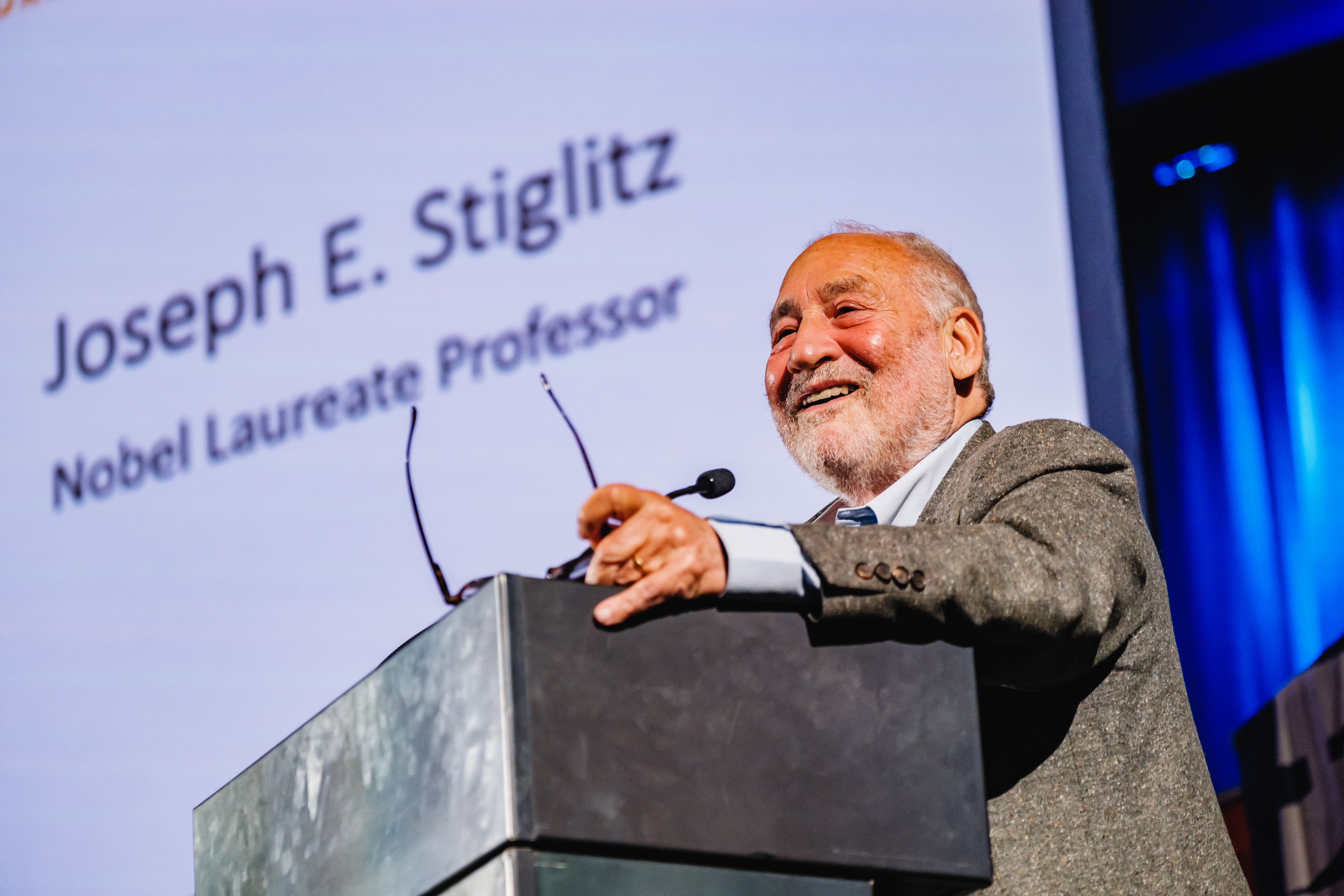 The inside of RMIT's Capitol Theatre, showing chairs and the Capitol sign. 