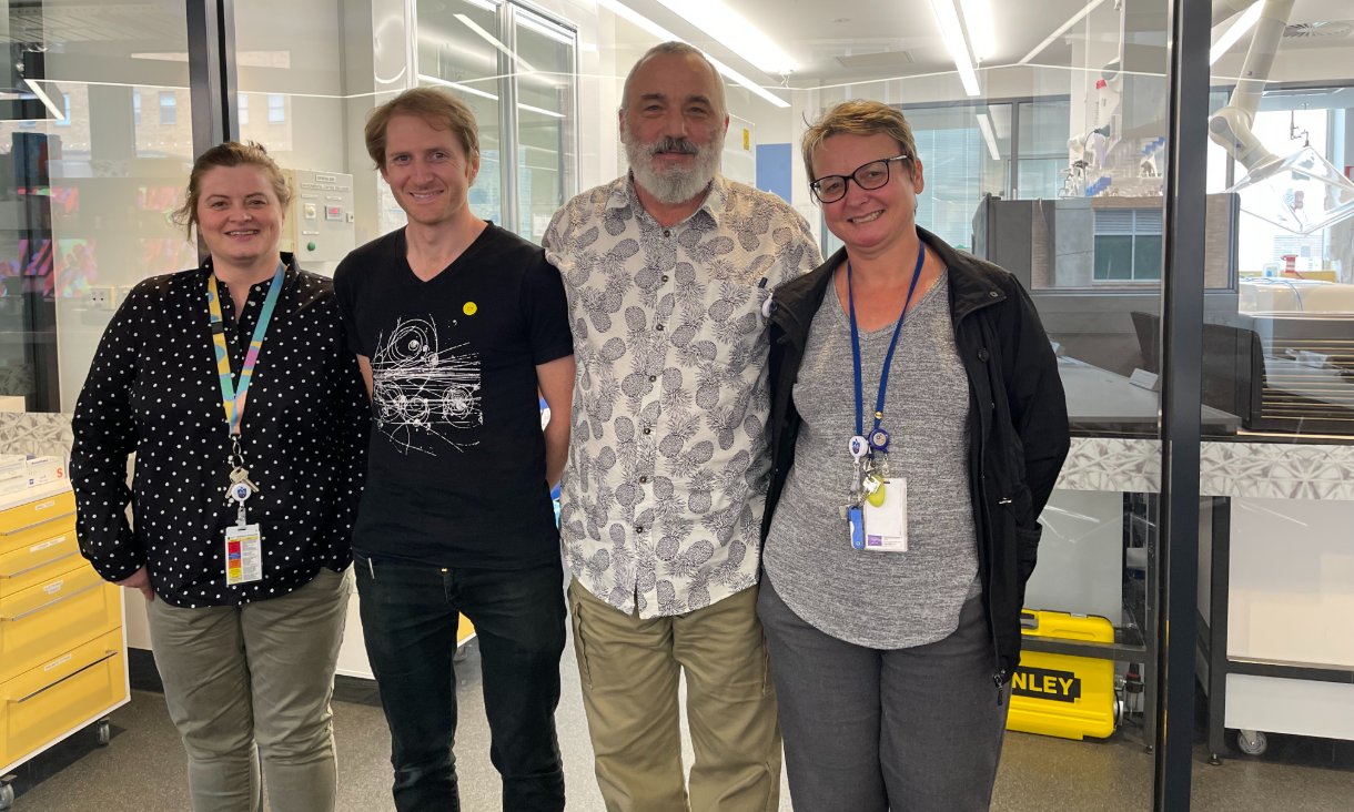 Dr Anita Quigley, Dr Cathal O’Connell, Professor Robert Kapsa, Magda Kita.
