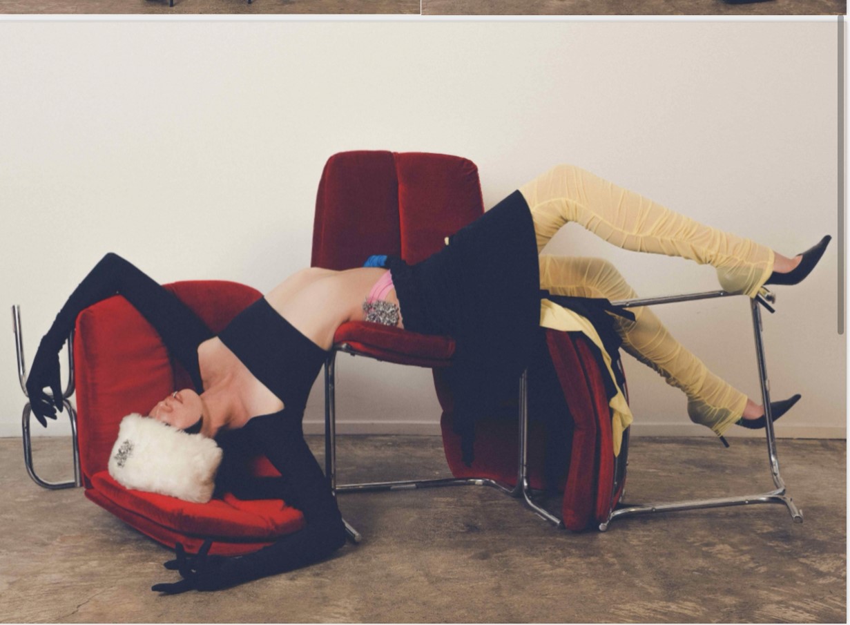 Photo - Myles Pedlar (they/them)  Model - Amelia Monroe 