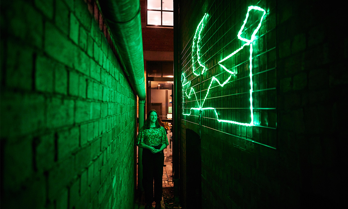 Photo 05 Installation view of RMIT Equity Outreach artwork Togetherness at Chinese Museum, Slot Gallery, Melbourne