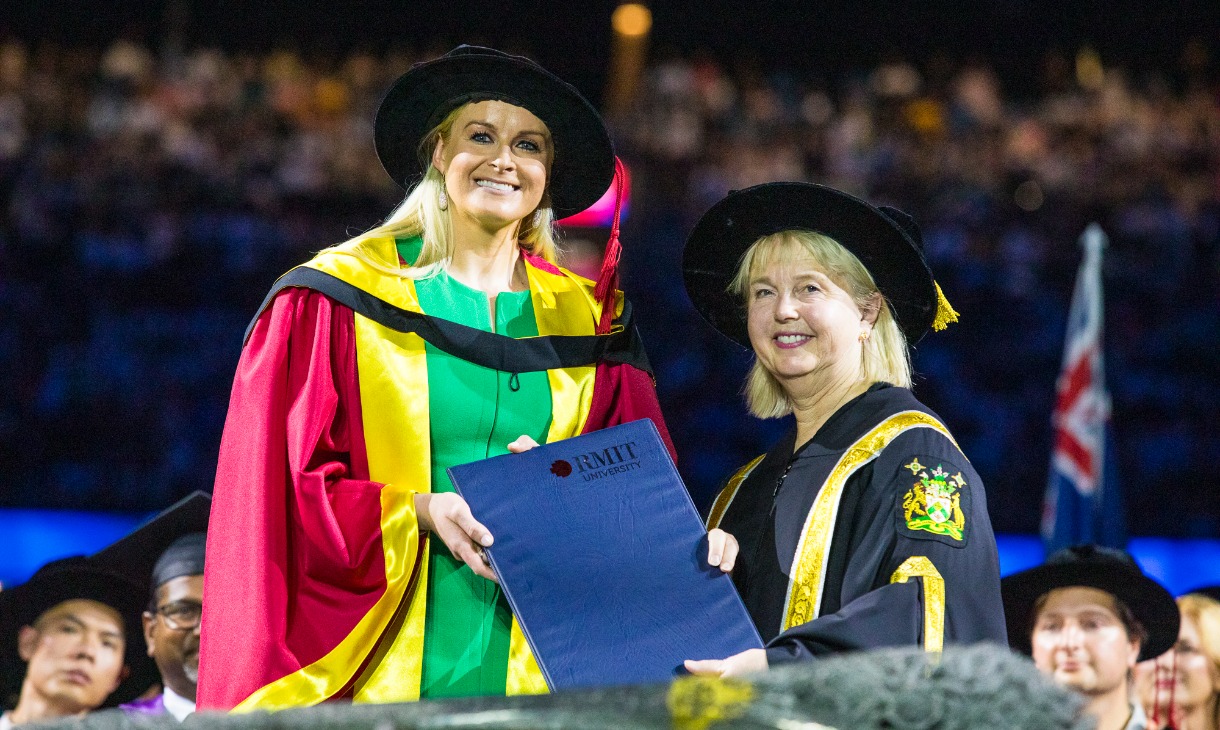 Jessica Gallahgher and Peggy O'Neal AO