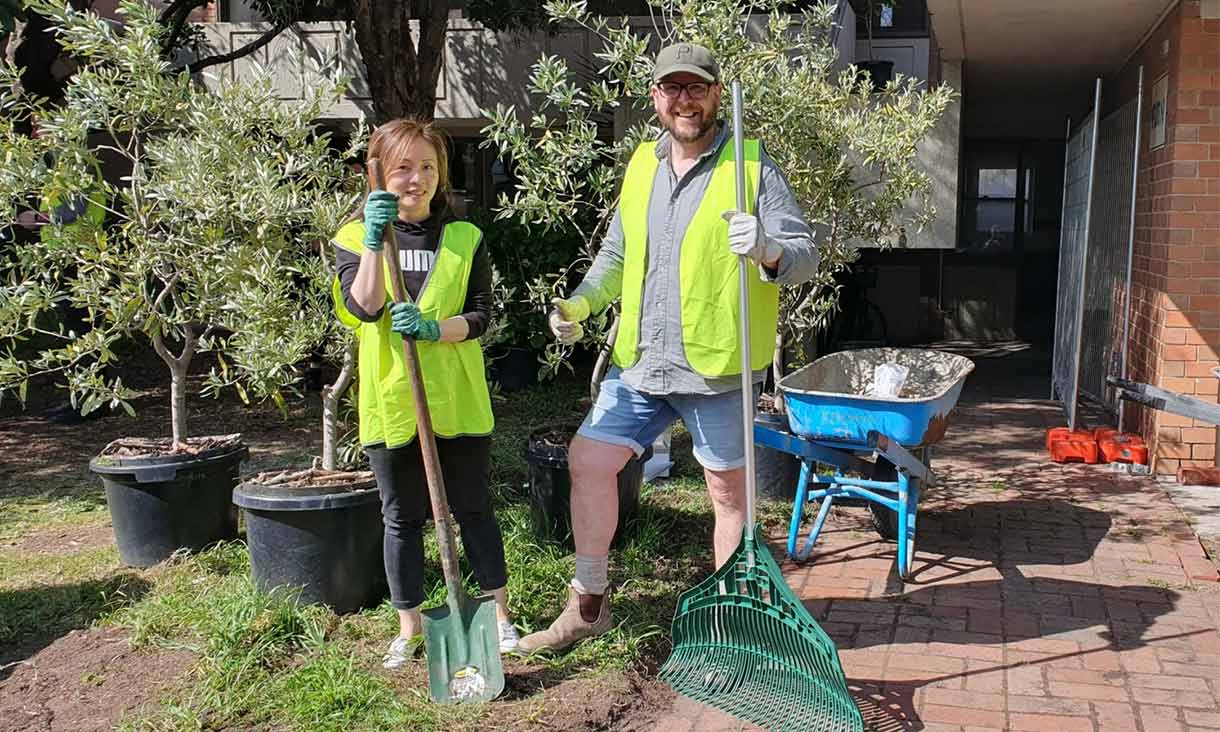 Revamping homes for people in need