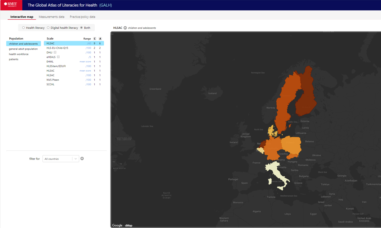 the Global Atlas of Literacies for Health