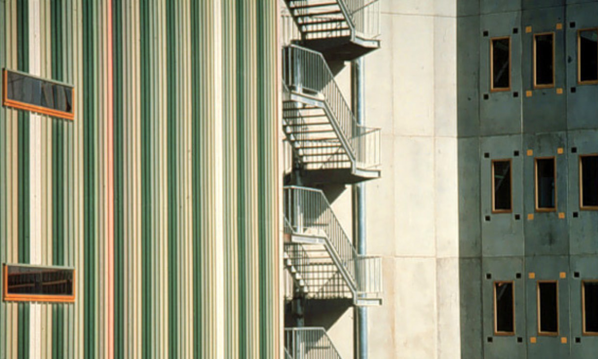 A close up of RMIT's Building 8