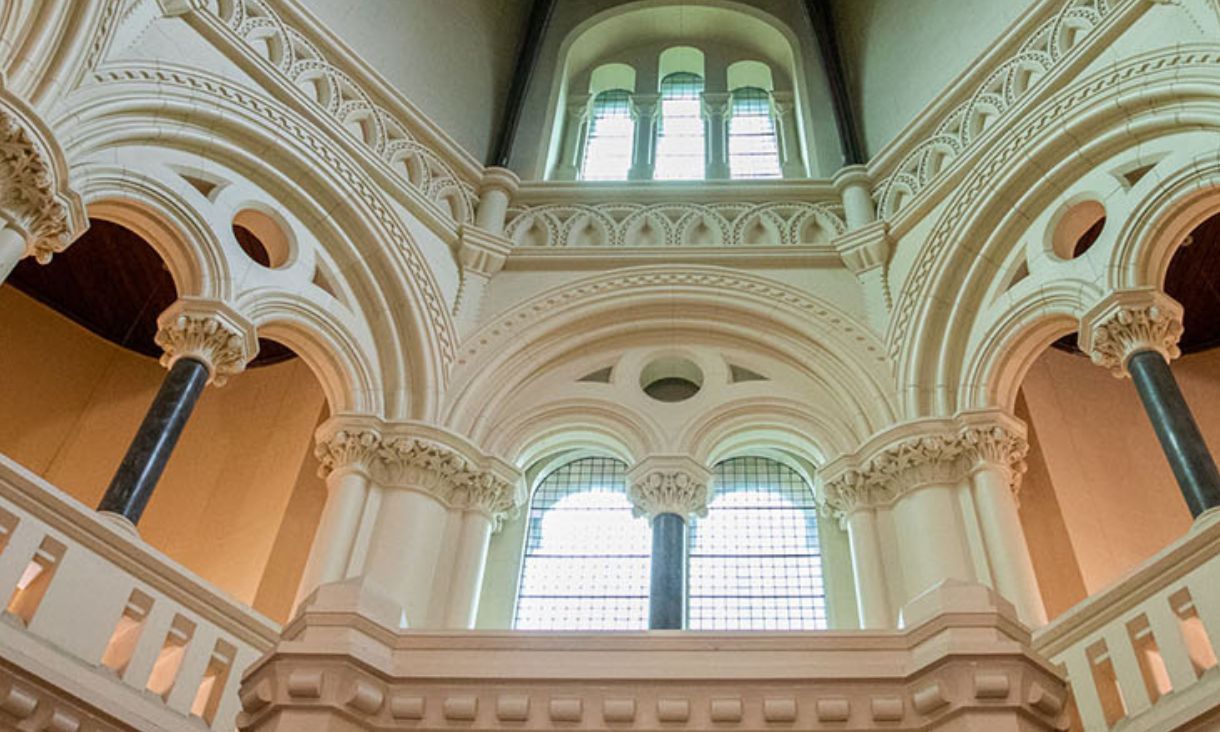 Inside of RMIT building.