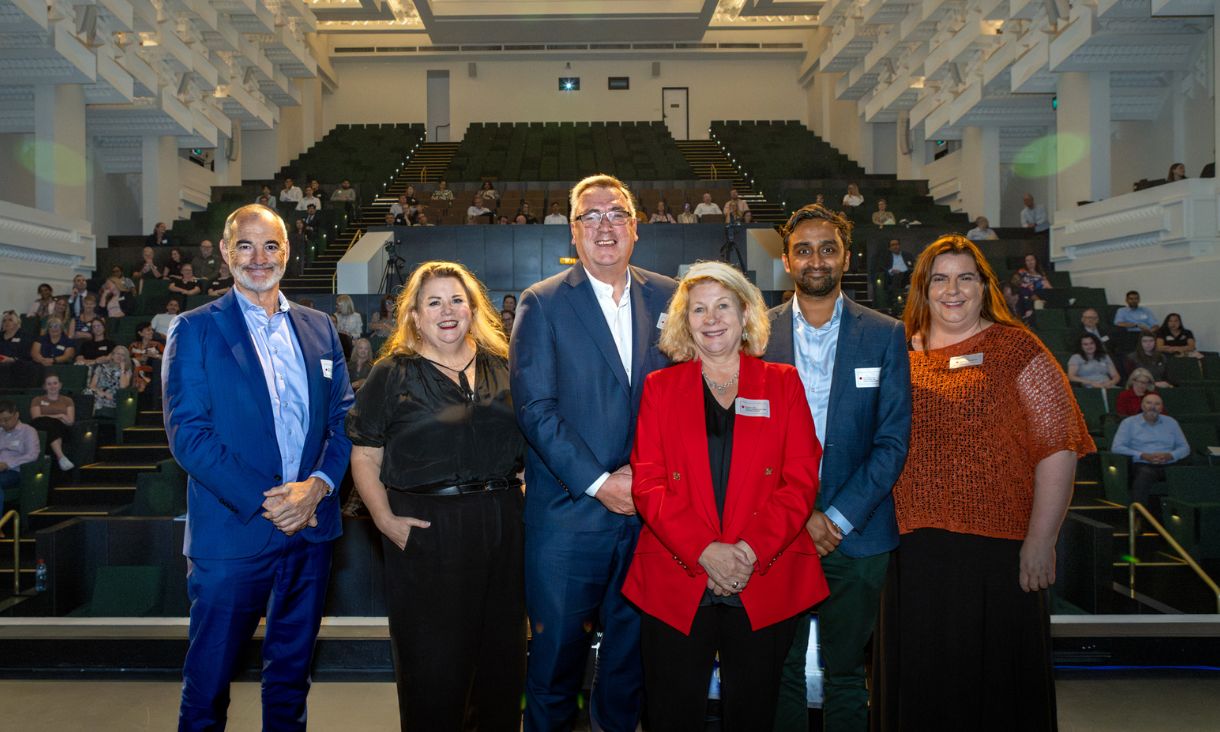 Event speakers and panel members.