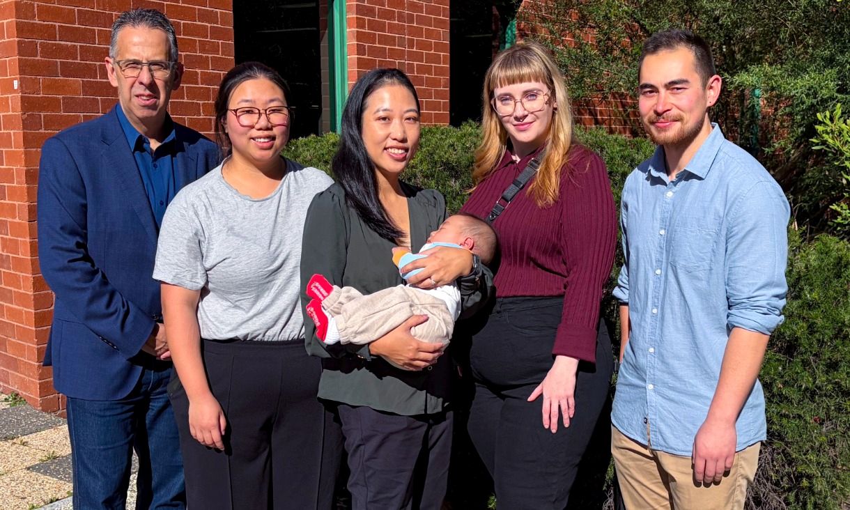 Group photo of the research team.
