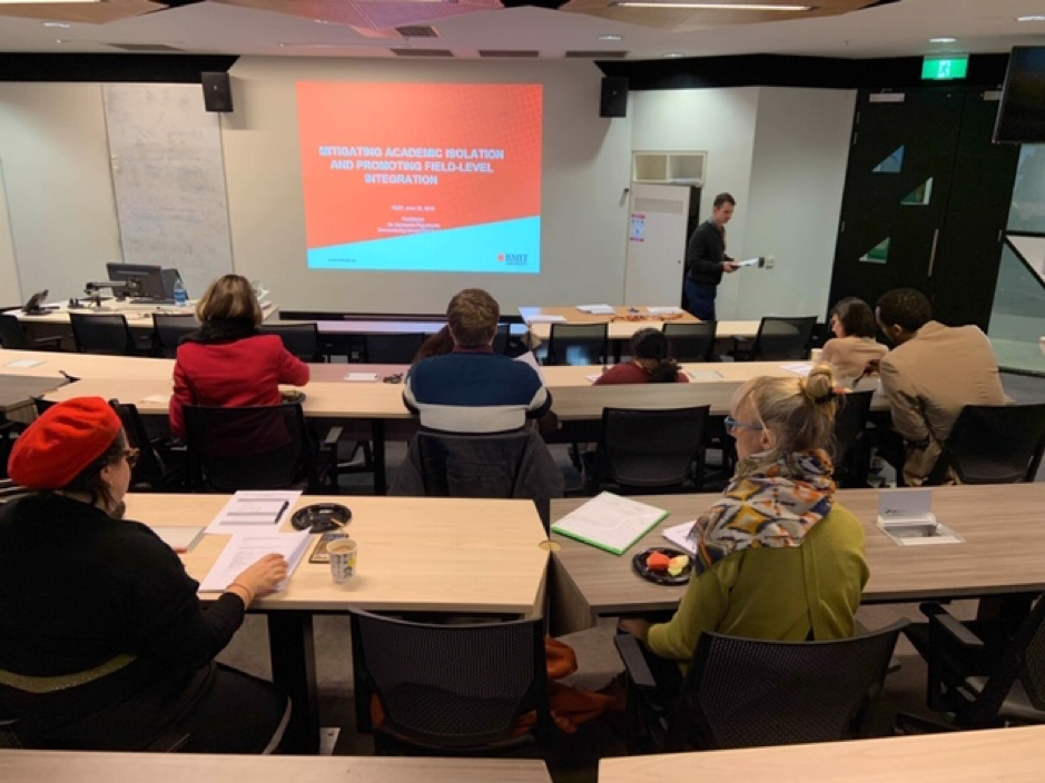 Image of staff at a workshop