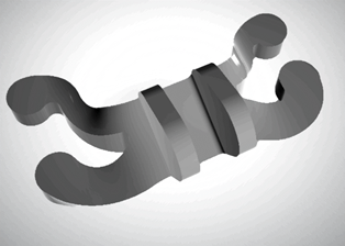 Schematic of a typical cold spray additive manufacturing system. A 6-axis industrial robot arm is used to either hold the spray gun or the workpiece [2]