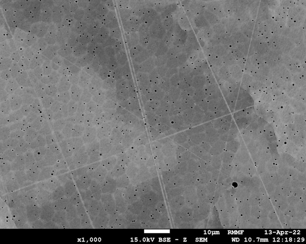 AM SS316L surface (a) before corrosion