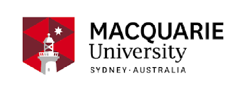 Macquarie University logo.