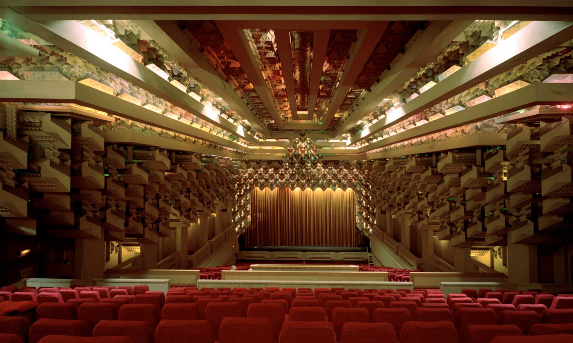 Interior of opulent theatre