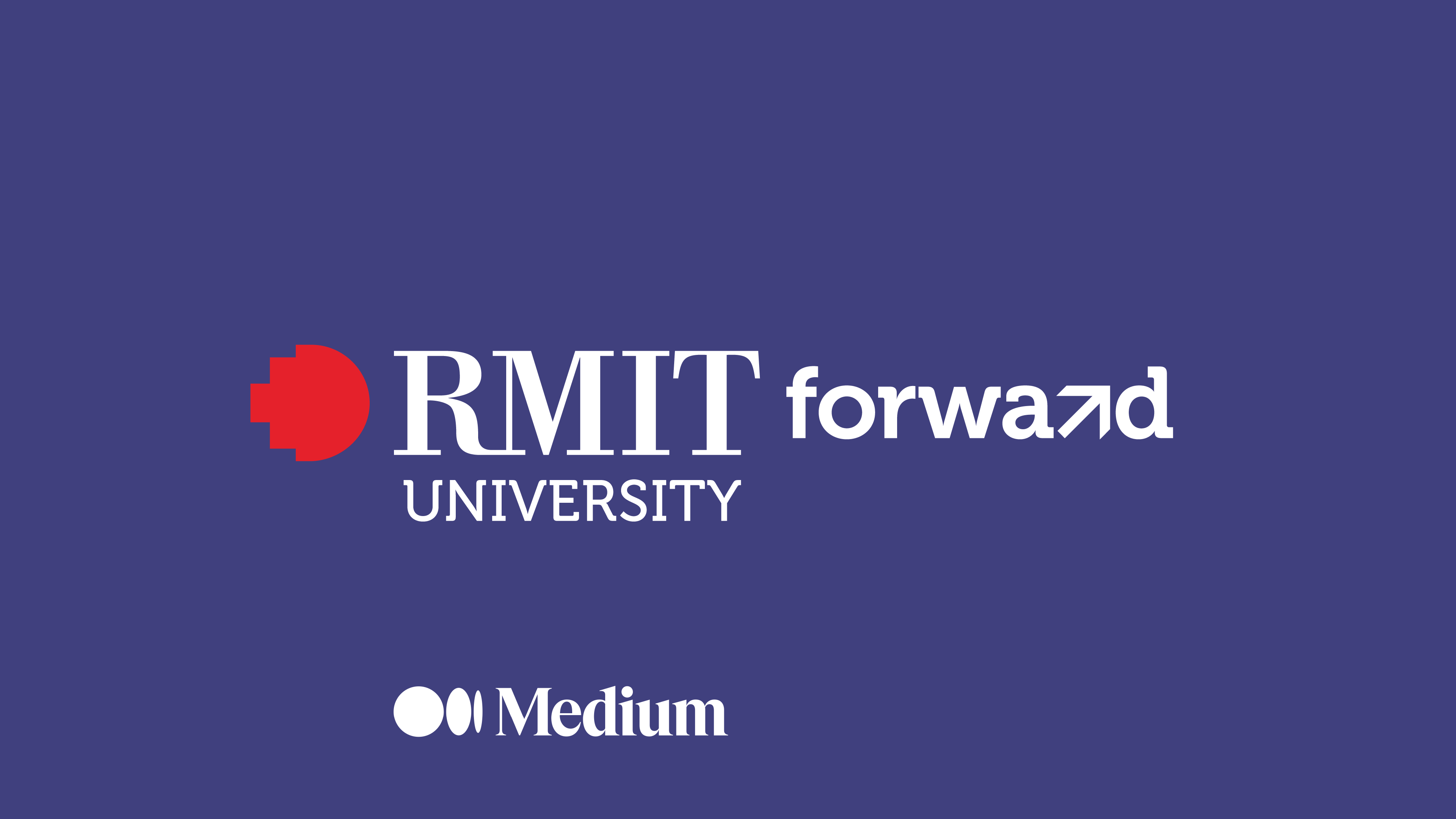 RMIT University Forward Medium logo