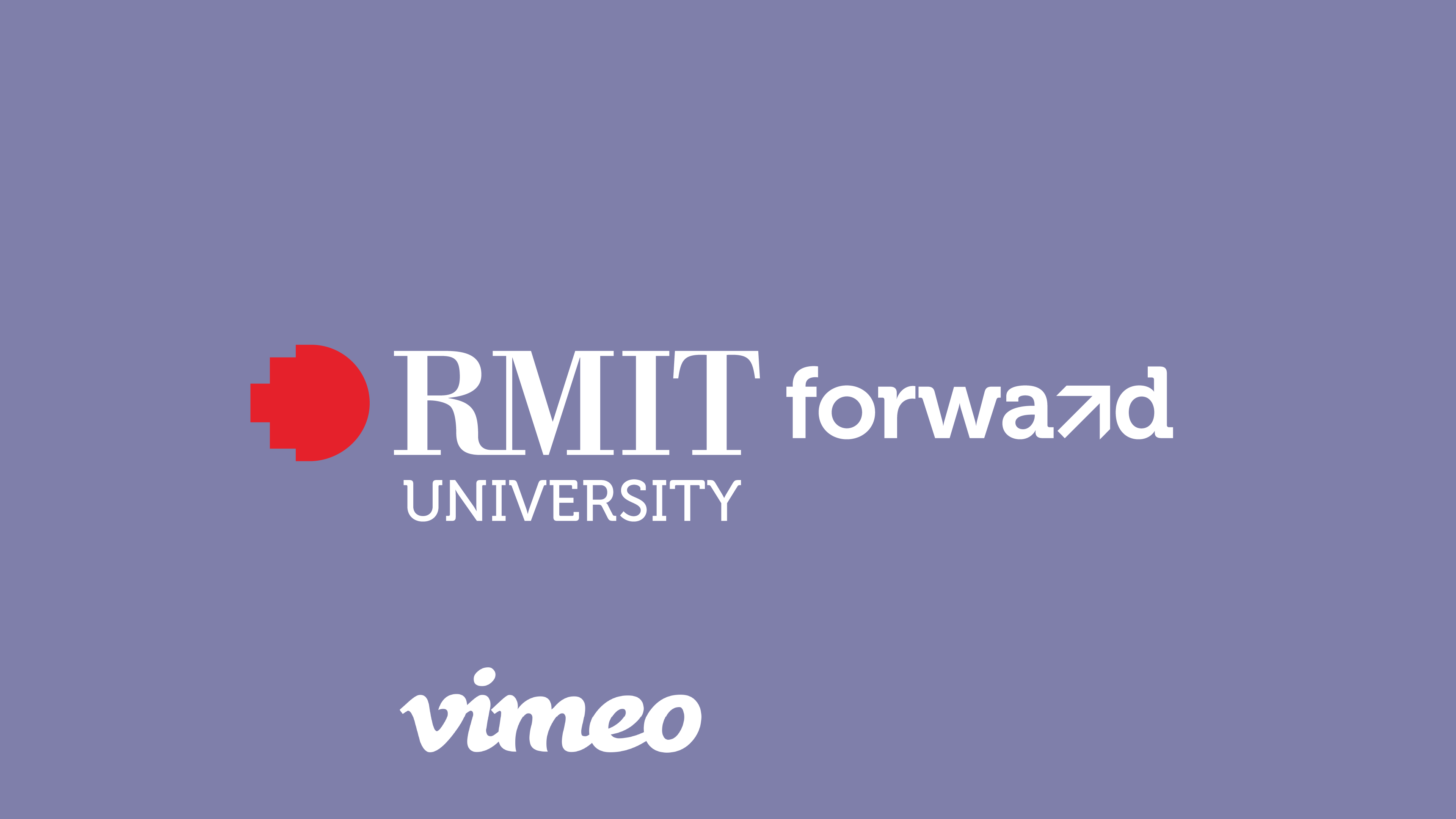 RMIT University Forward vimeo logo