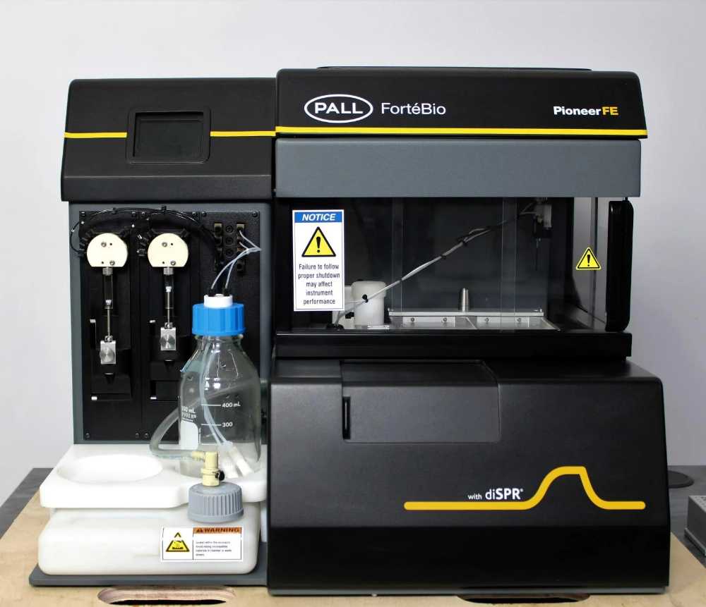 Surface Plasmon Resonance Spectrometer with autosampler, PioneerFE with diSPR, SensiQ (ForteBio)