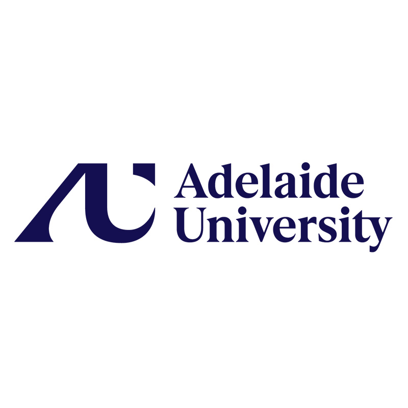 Adelaide University logo.