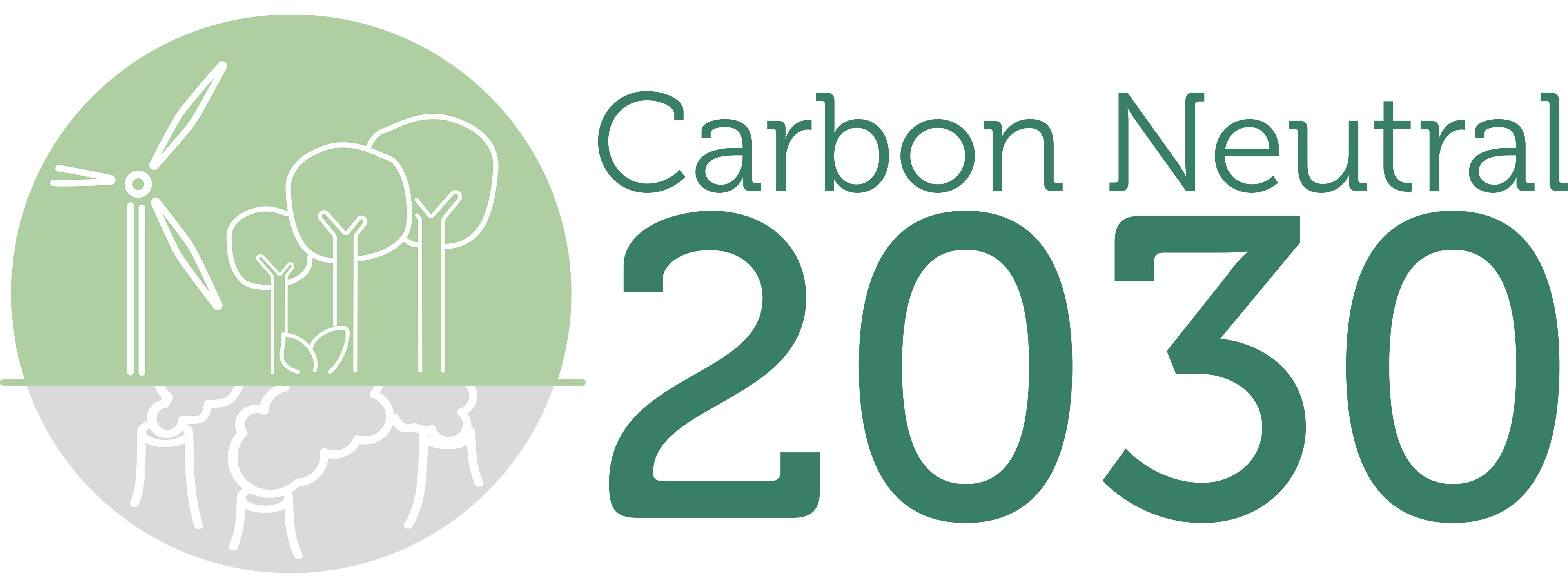 Carbon Neutral 2030 logo