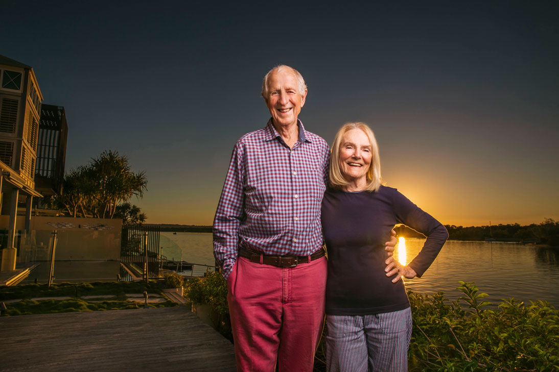 Transformative impact: Carl and Wendy Dowd, whose family foundation is helping to improve access to mental healthcare. 