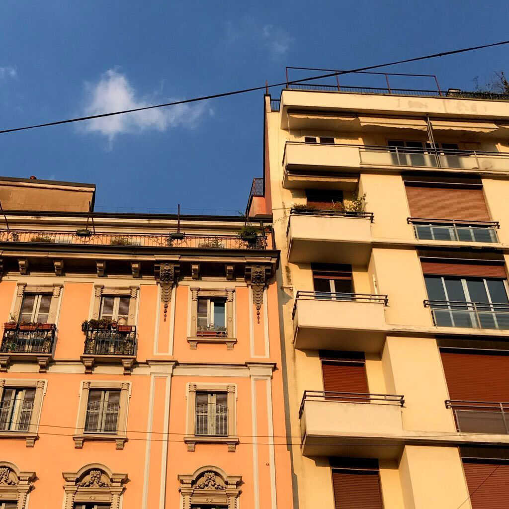  Street scene, Rovereto Milan