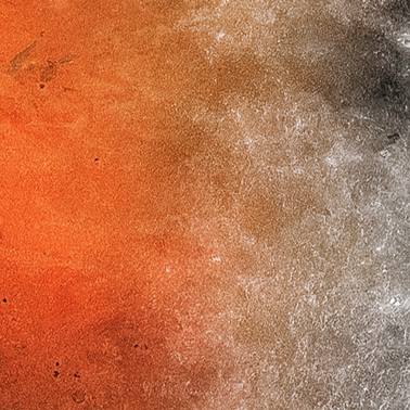 Abstract red planet and moon textures