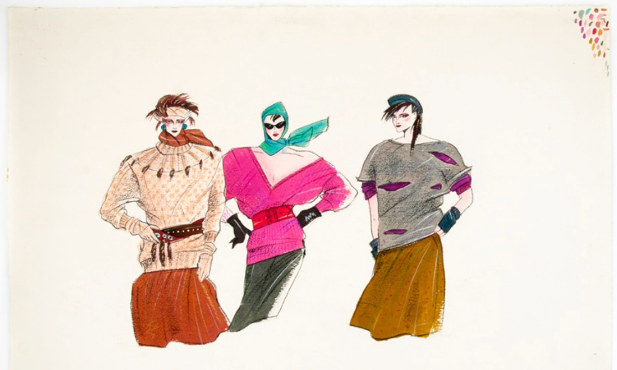 Illustrations of fashion