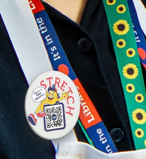 Mockup of Stretch badge