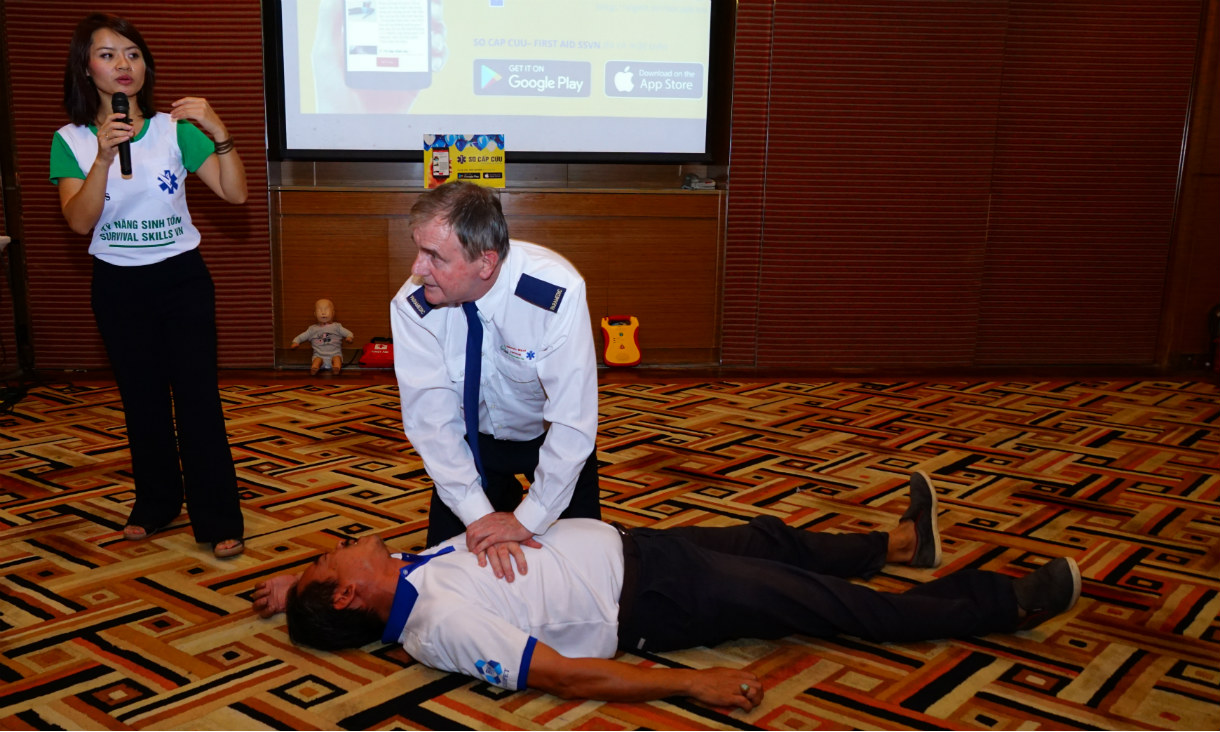 First aid demo