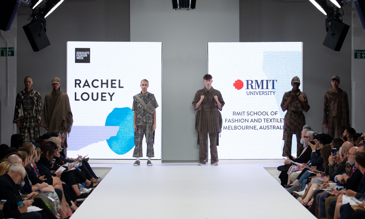 RMIT graduate Rachel Louey's catwalk show