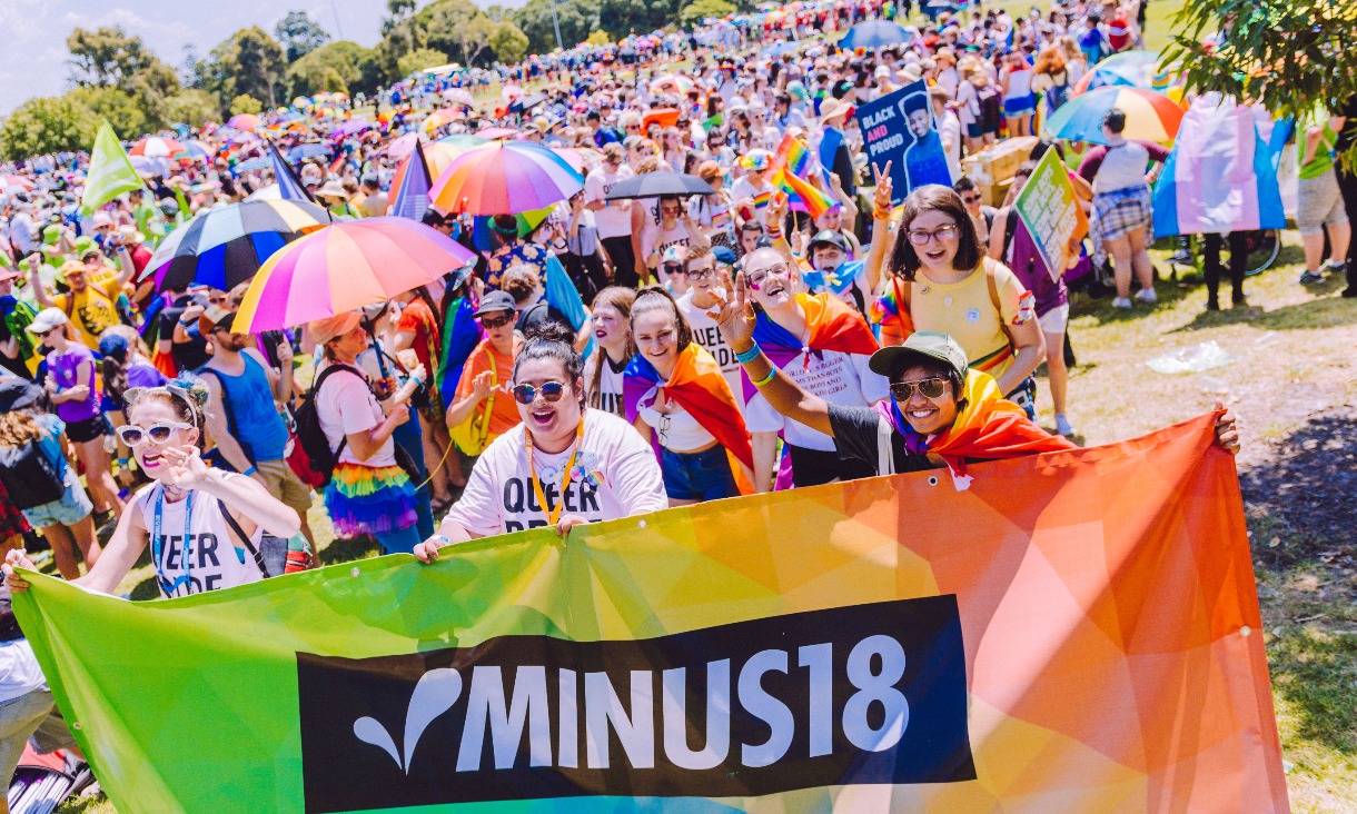 Minus18 is Australia's largest LGBTIQ youth network
