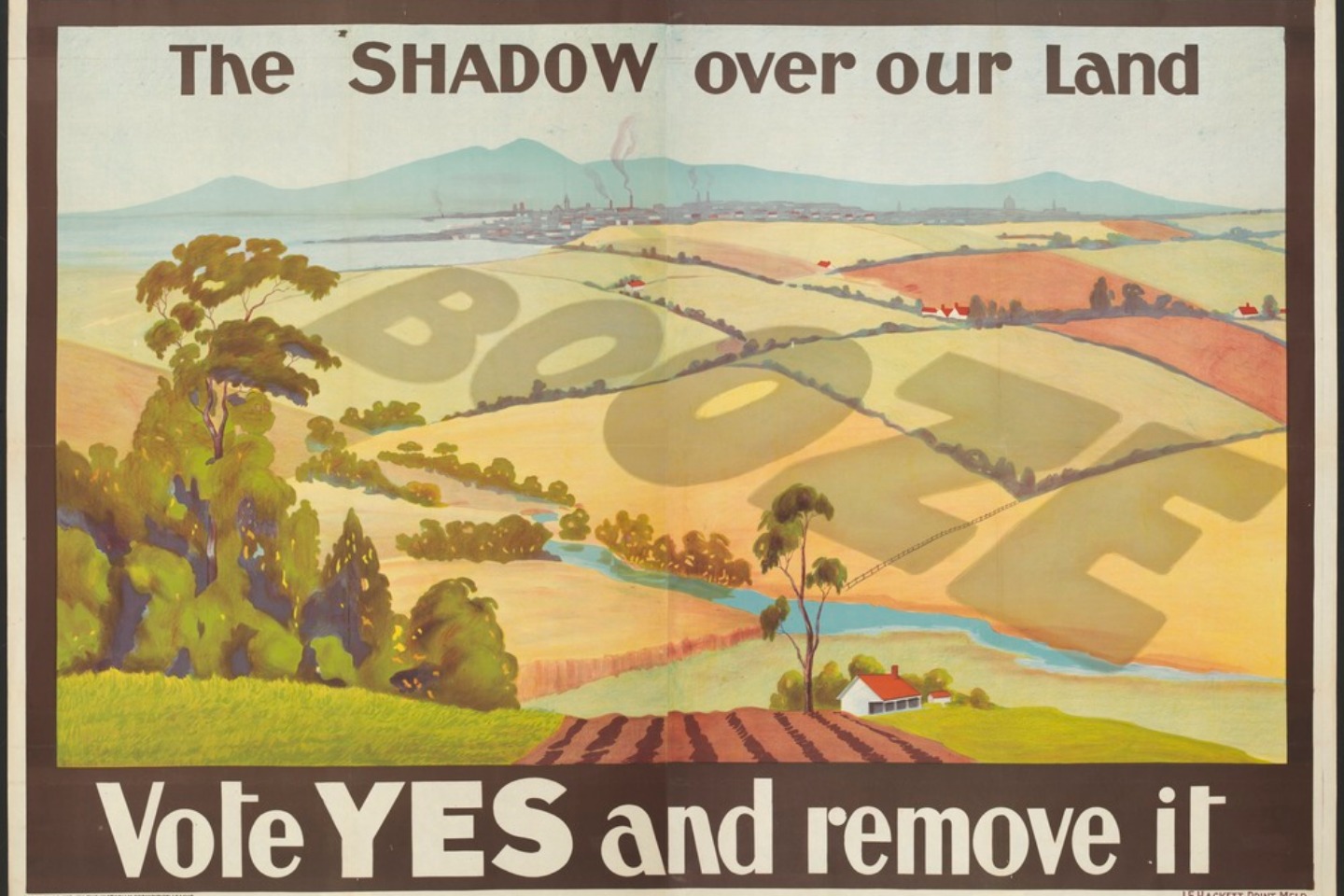 Poster from 1930 campaign
