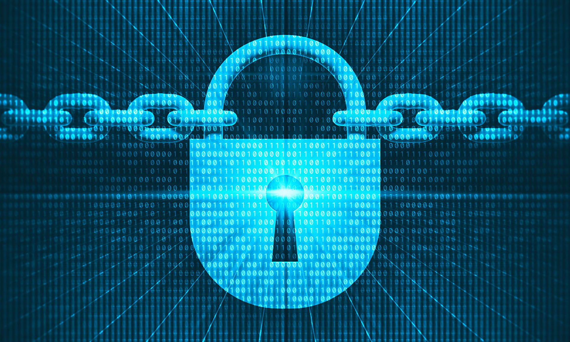 Blockchain digital padlock
