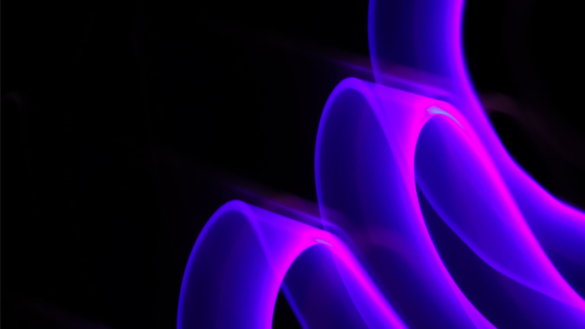 Abstract purple light microcomb texture