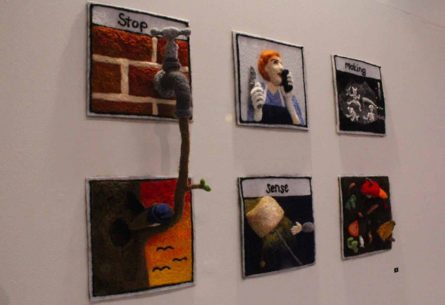 Artwork by Caitlin McGregor; photo by Jes Layton.