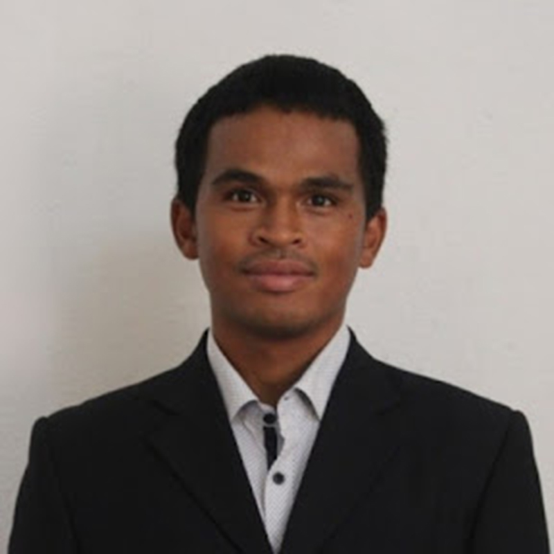 Portrait of Percy Yvon Rakoto.