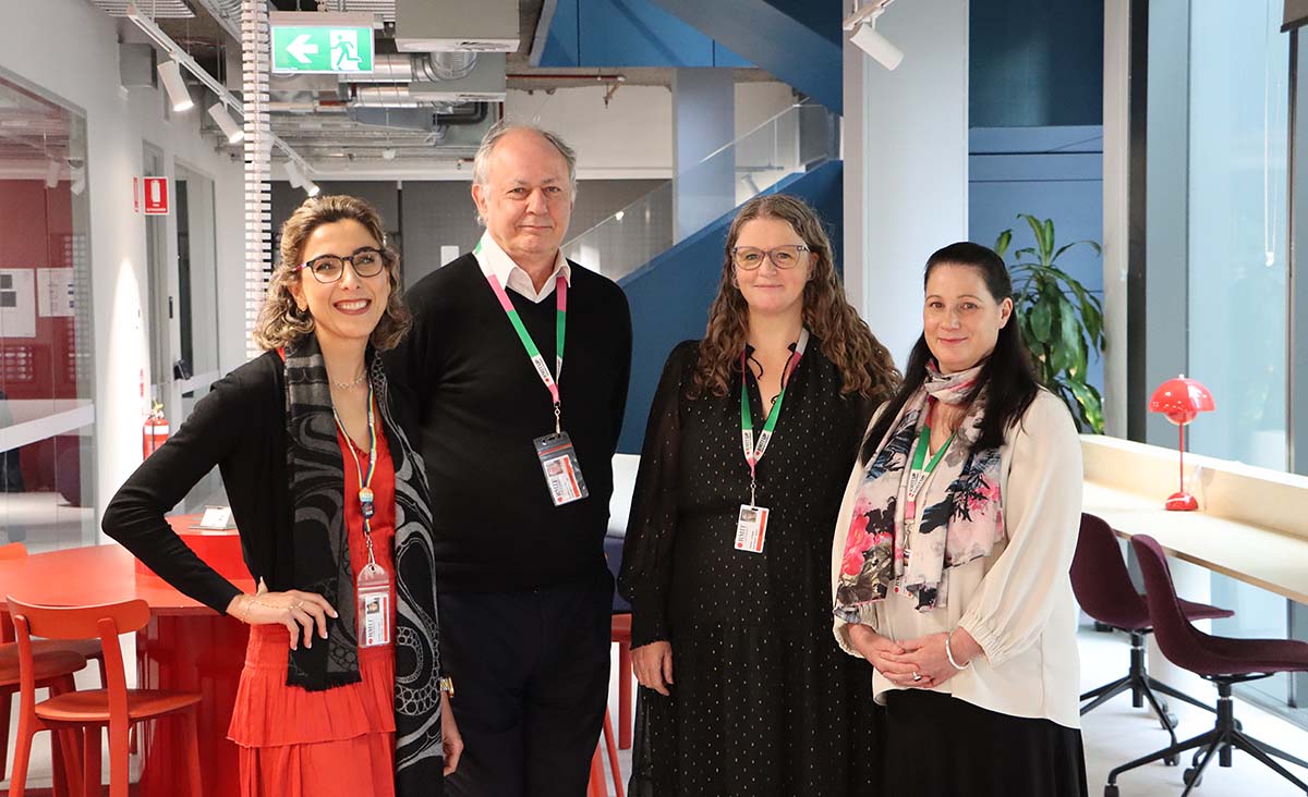 A photo of the CELTA teaching team at RMIT UP