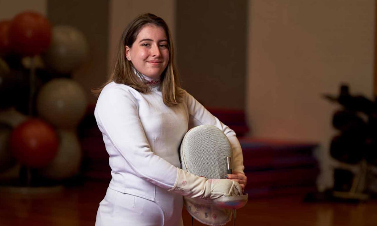 Award recipient, Australian Fencer, Lily Whitehead
