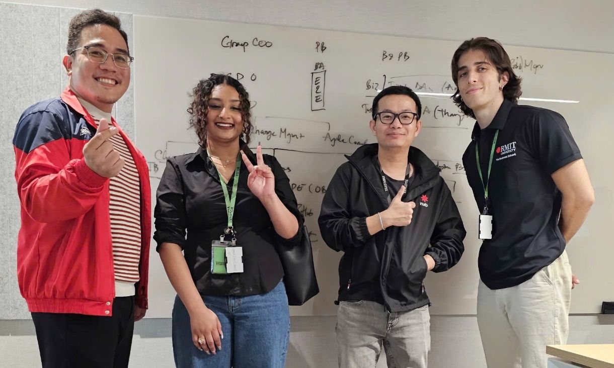 Students on Vietnam exchange