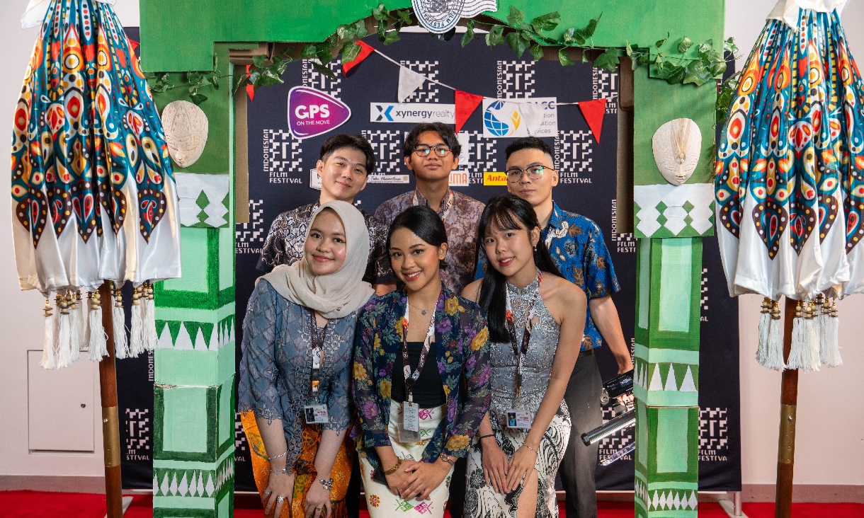 Jocelyn Permana participating in the Indonesian Film Festival during her time at RMIT.