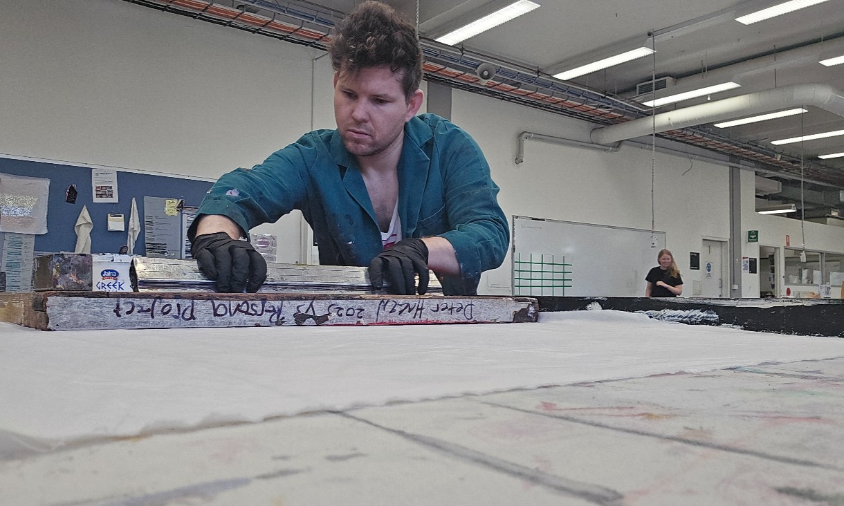 Peter Hagen screen printing