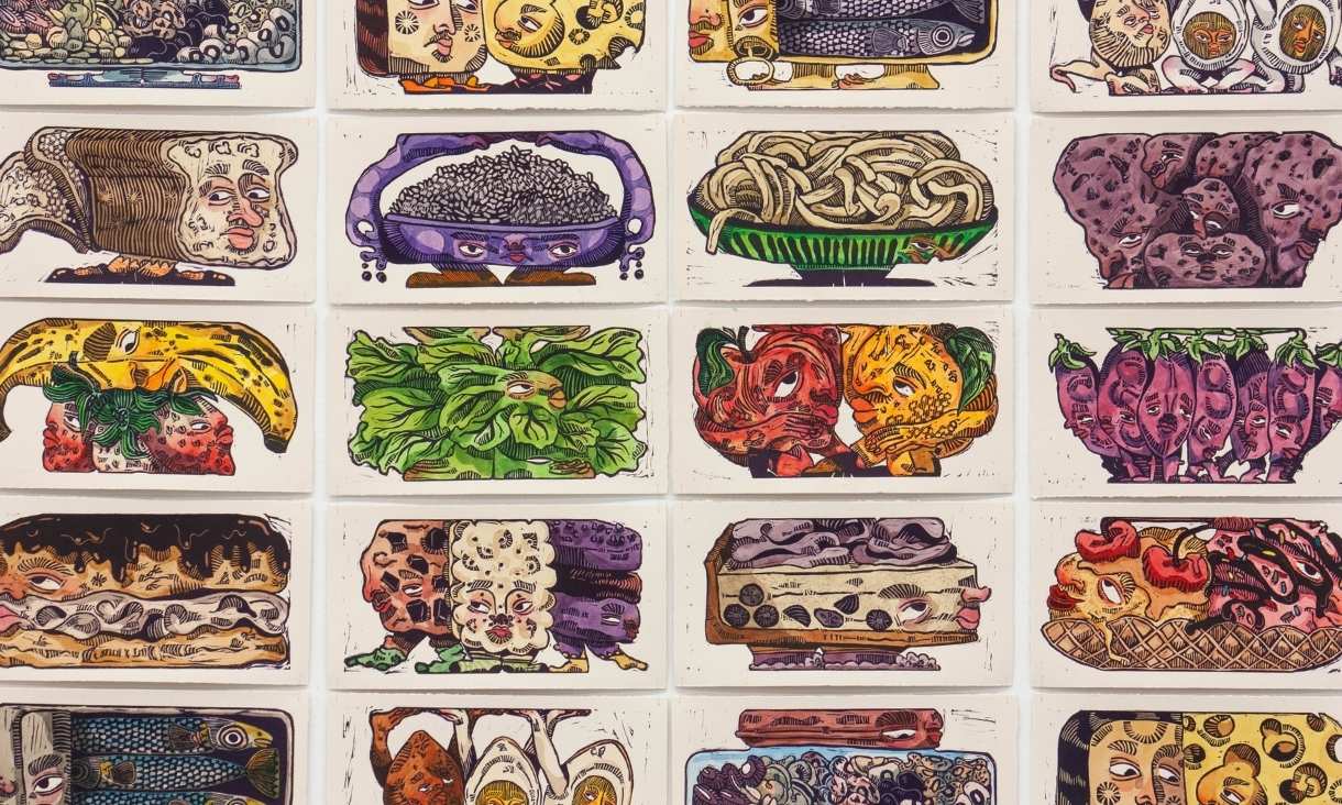 Colourful illustrations