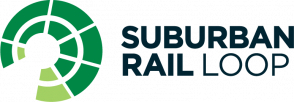 Suburban Rail Loop Authority logo