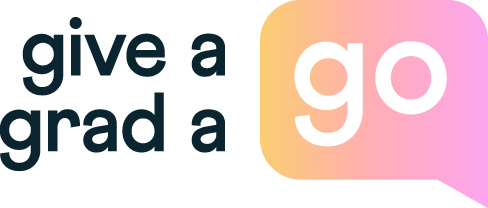 Give a grad a go logo