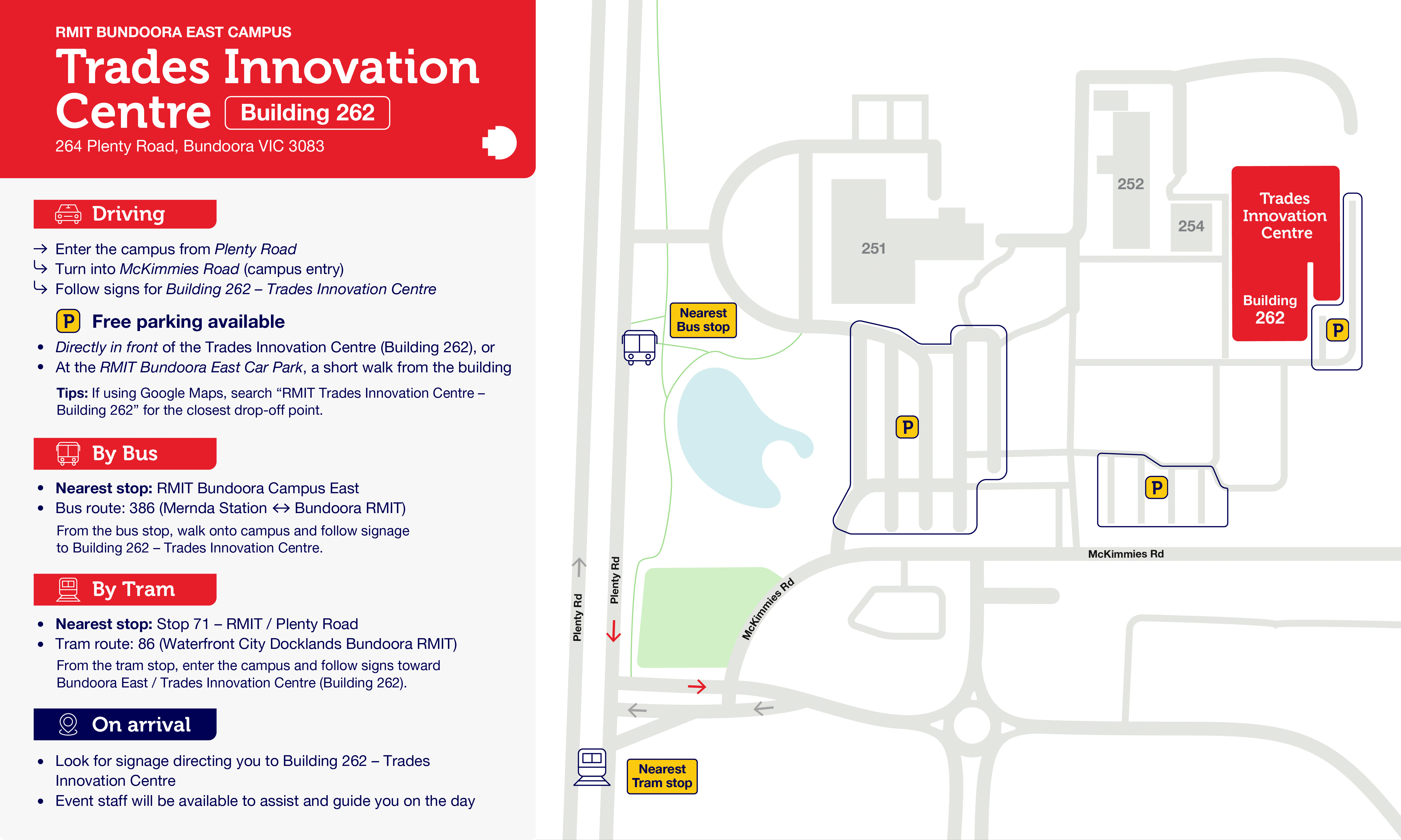 Digital Map_Trades Innovation_Bundoora