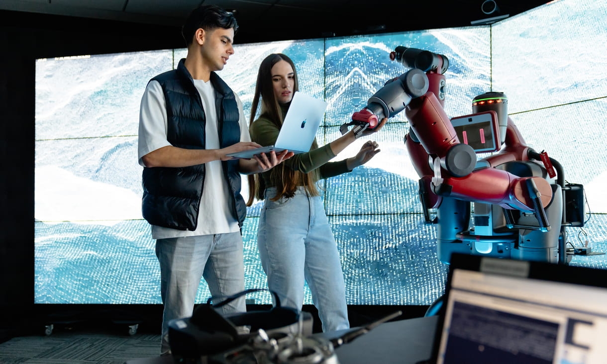 Text And Media Image