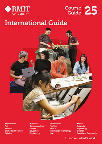 RMIT course guides for international students