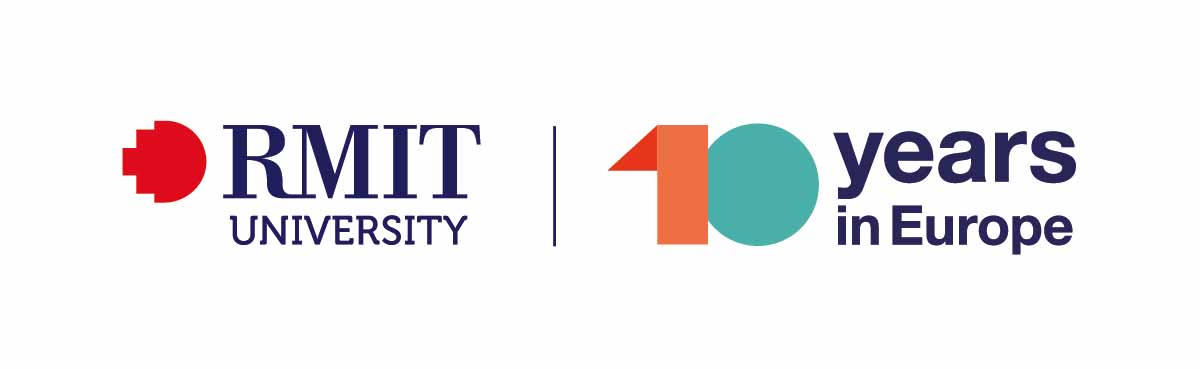 RMIT-10yearsEurope_Official Logo