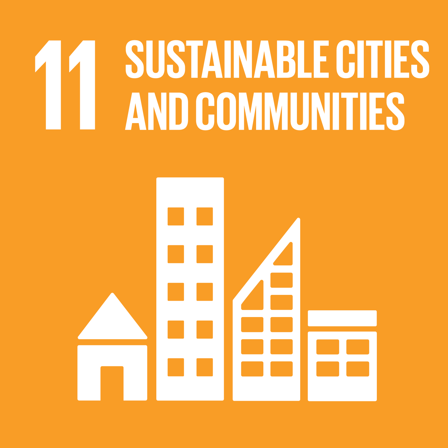 sustainable development goal 11 icon sustainable cities and communities