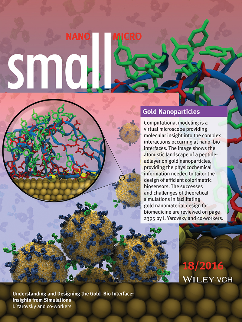 Understanding and Designing the Gold-Bio Interface: Insights from Simulations journal cover