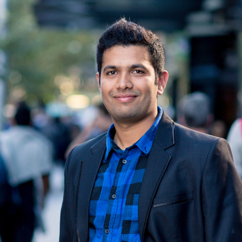 Portrait of Srivaths Parayil, Master of Project Management at RMIT