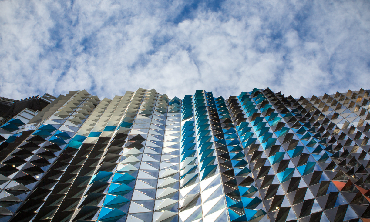 low angle image of RMIT Building 80